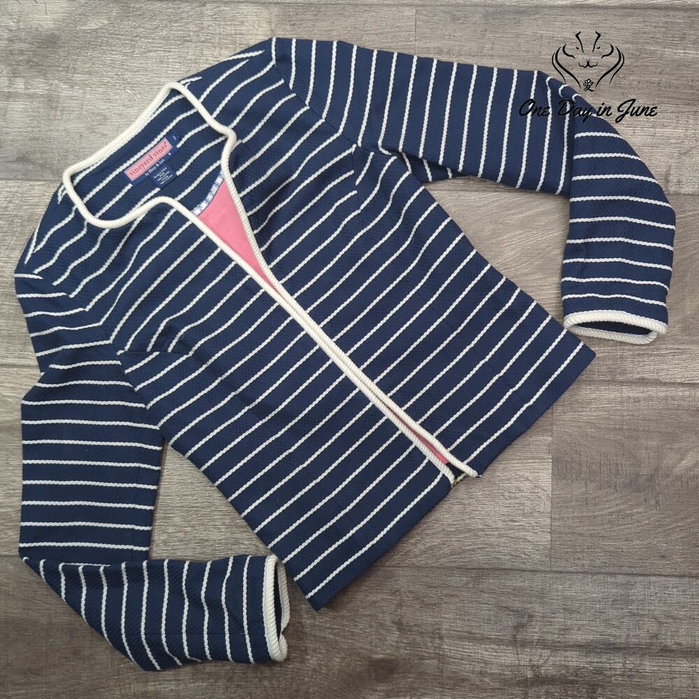 Vineyard Vines Long Sleeve Basic Jacket Size 2 - image 1